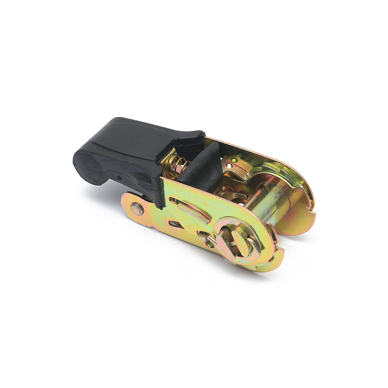 1 inci 25mm*800kg/1760lbs seng berlapis karet pegangan ratchet gesper