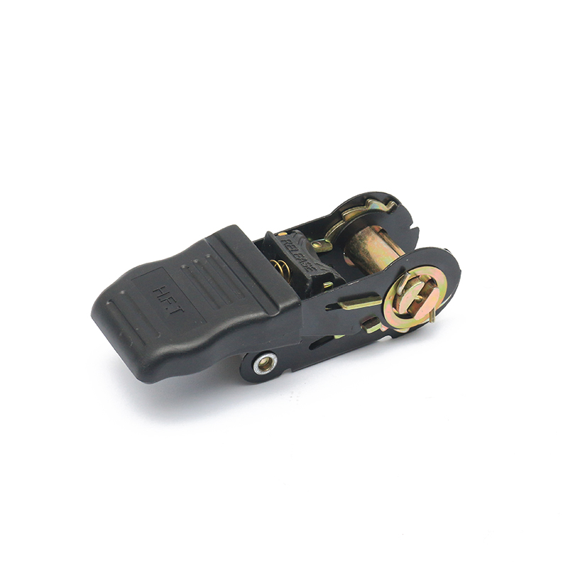 1 inci 25mm*500kg/1100lbs pegangan plastik ratchet gesper tugas ringan kargo gesper ratchet