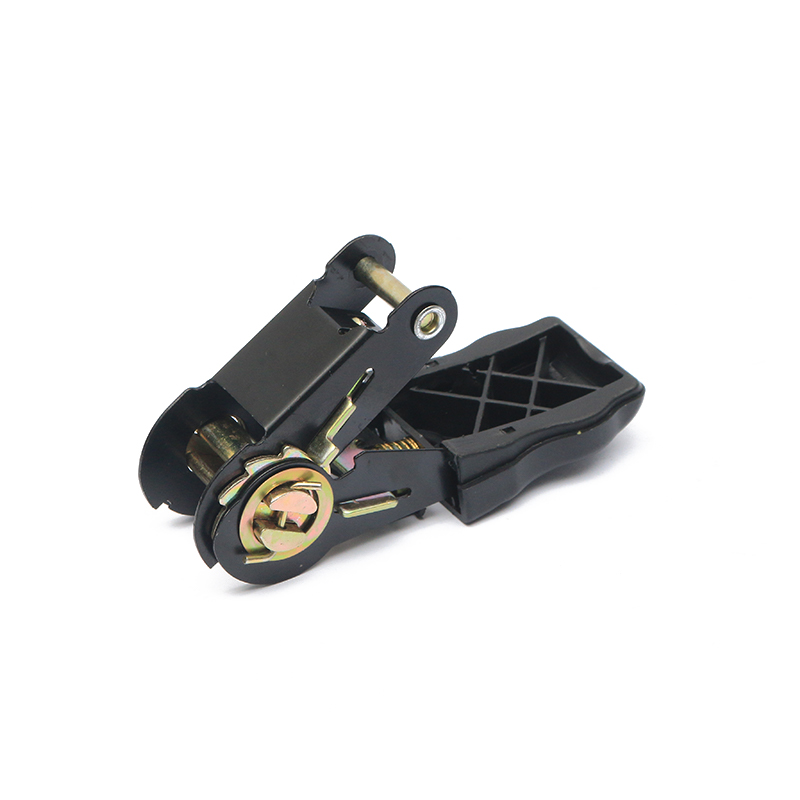 1 inci 25mm*500kg/1100lbs pegangan plastik ratchet gesper tugas ringan kargo gesper ratchet