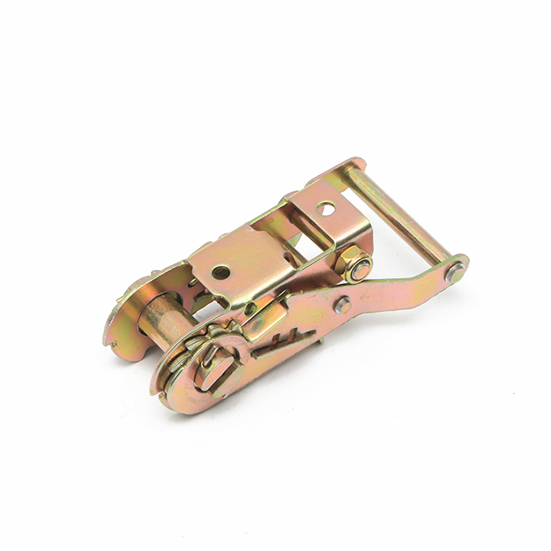 1-1/16 inci 28mm 1500kg/3300lbs ratchet dasi ke bawah gesper 1 inci tugas berat kargo dasi gesper