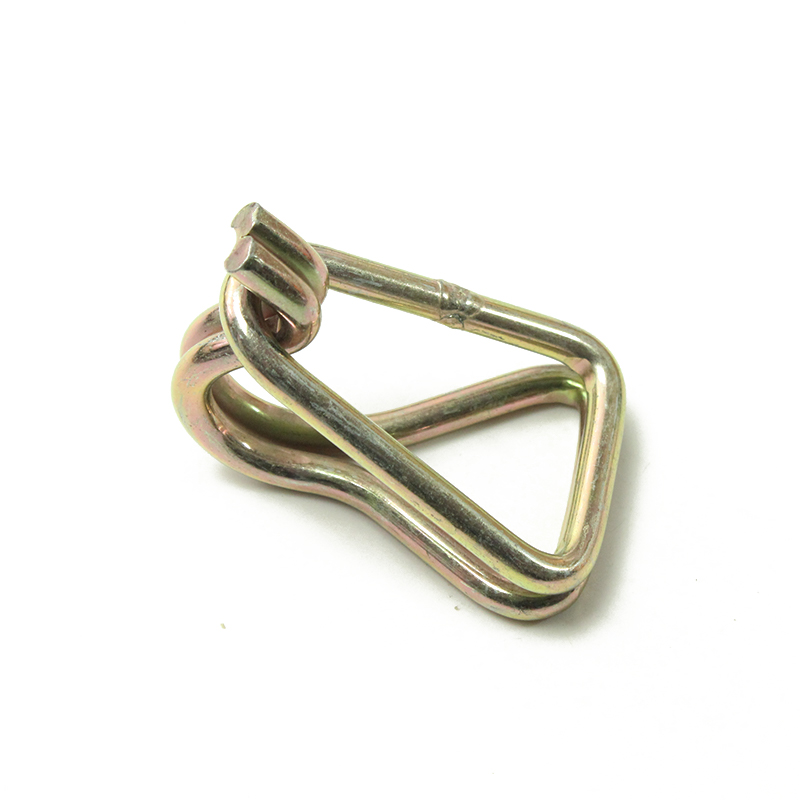 1,5 inci galvanis snap double J hook dengan cincin D