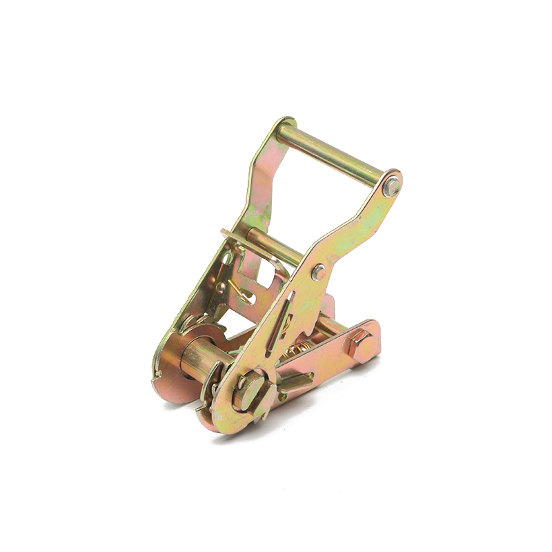 1-1/16 inci 28mm 1500kg/3300lbs ratchet dasi ke bawah gesper 1 inci tugas berat kargo dasi gesper