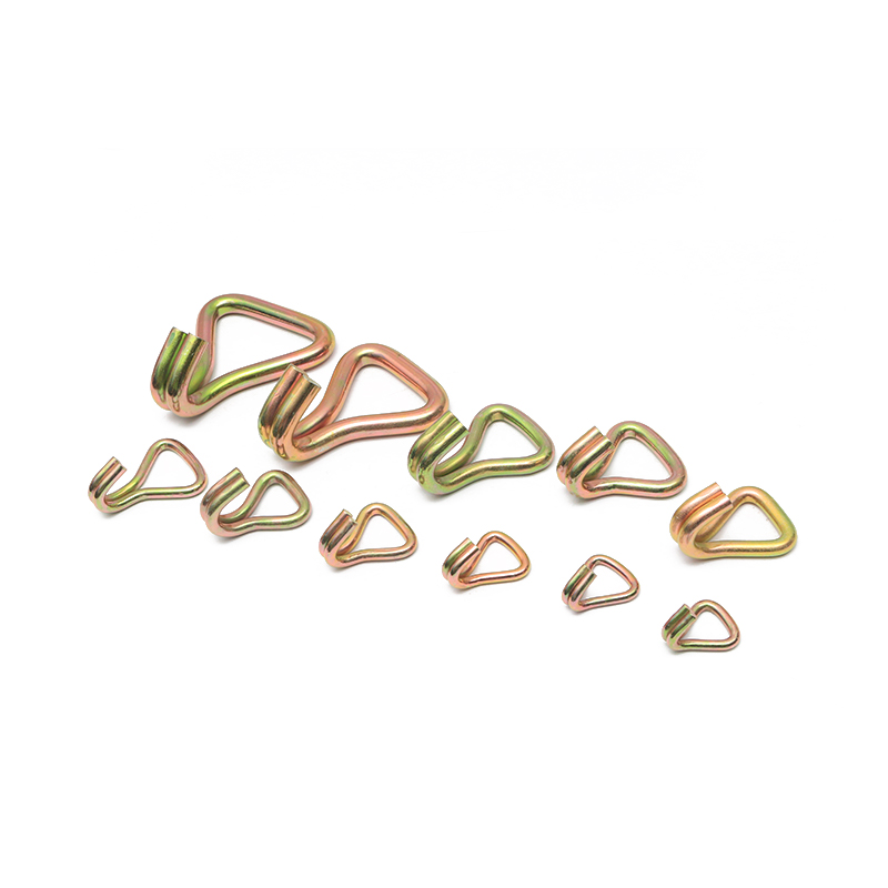 3 inci 10ton kuning kuning berlapis j hook j hook kawat tugas berat double j hook