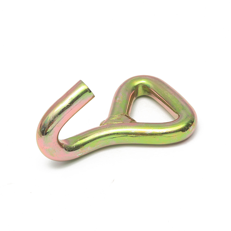 1,5 inci 3t seng kuning pelapis j hook metal single j hook