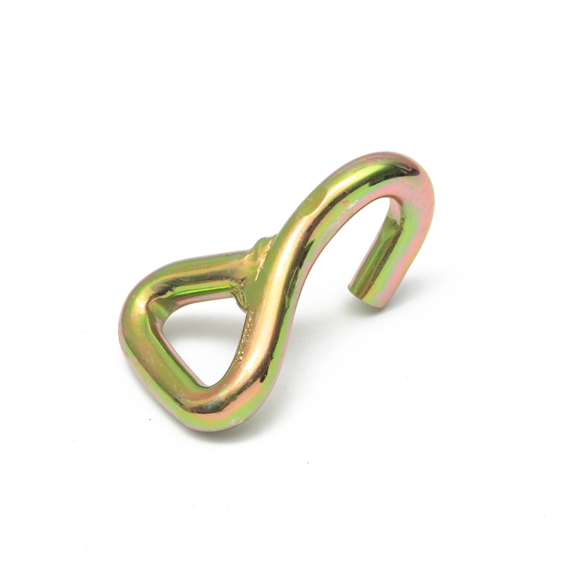 1,5 inci 3t seng kuning pelapis j hook metal single j hook