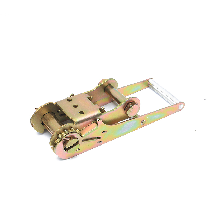 3 inci 10t Ratchet Strap Lock Truk Tugas Berat Ratchet Cargo Lashing Belt for Transportasi
