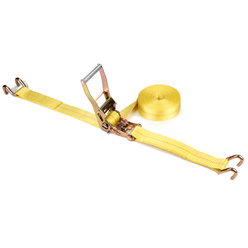 2 inci 50mm*5T tie down strap dengan u hook